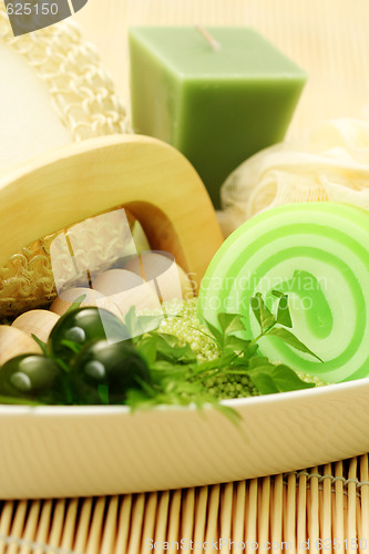 Image of bath cosmetics