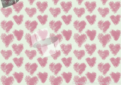 Image of Pink Heart Pattern