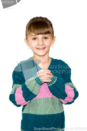Image of The smiling girl