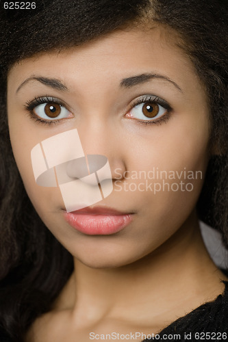 Image of young woman portrait