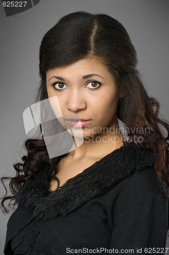 Image of young woman portrait