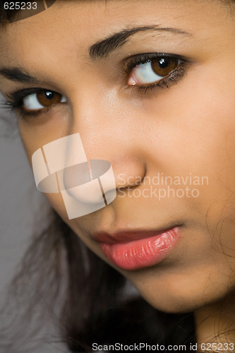 Image of young woman portrait