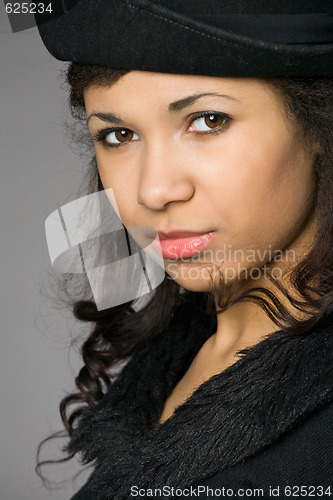 Image of young woman portrait