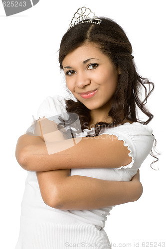 Image of young woman portrait