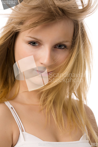 Image of young woman portrait