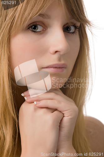 Image of young woman portrait