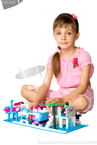 Image of The girl with meccano 2