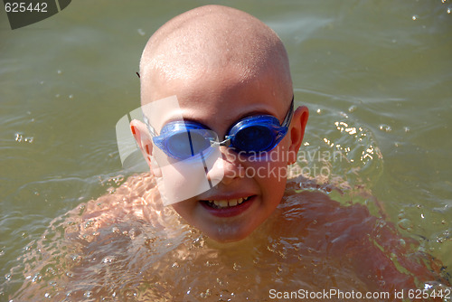 Image of boy in googles