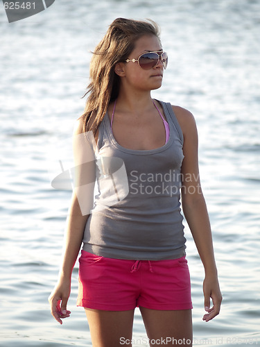 Image of Girl at the sea