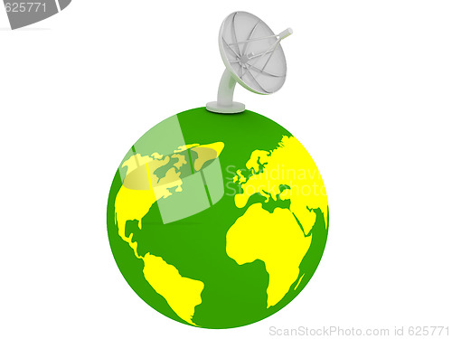 Image of Satellite dish