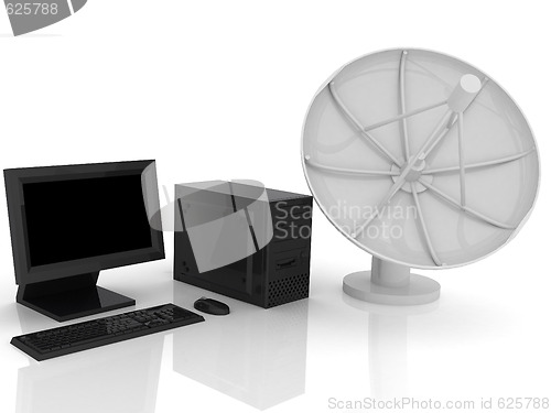 Image of Satellite dish