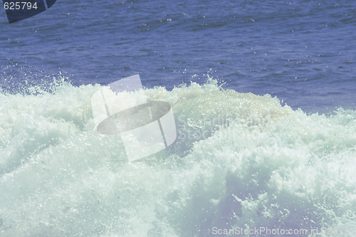 Image of Wave on the sea beach