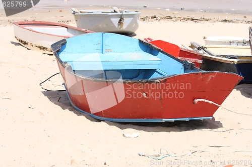 Image of Old boat on the beach