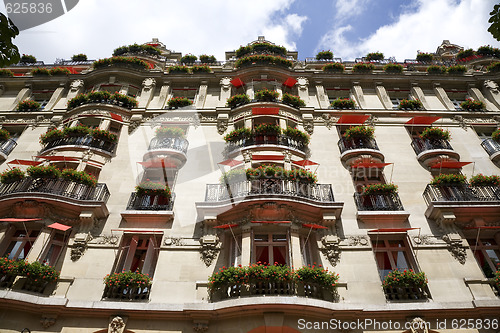 Image of Beautiful Parisian facade