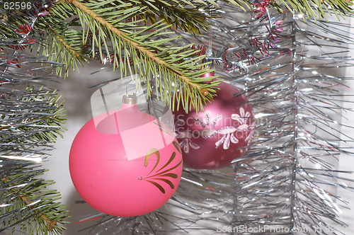 Image of Christmas balls