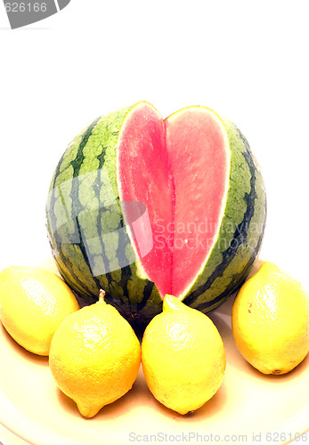 Image of personal size watermelon