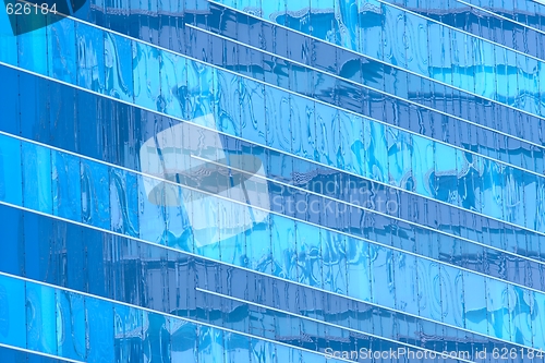 Image of modern skyscraper office building