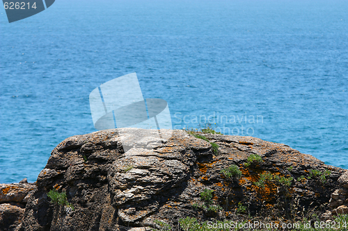 Image of Sea landscape with stones