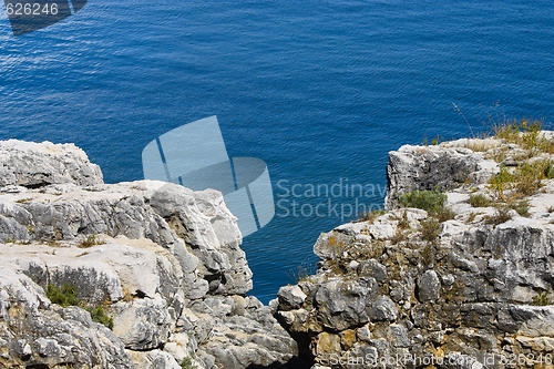 Image of Sea landscape with stones