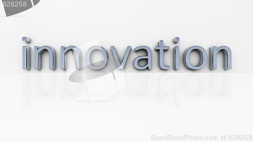 Image of chrome word innovation