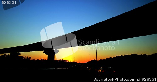 Image of Bridge Sunset