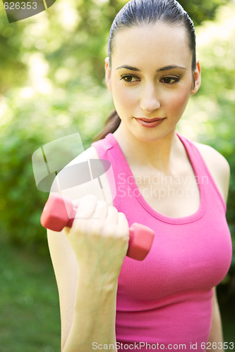 Image of Sporty woman