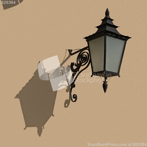 Image of Lantern on a wall