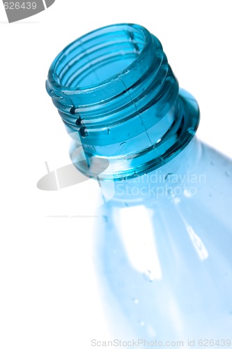 Image of bottle with water drops