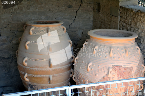 Image of Archaeological site of Knossos. Minoan Palace. Crete.