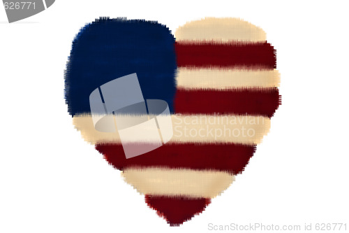 Image of Heart Flag