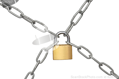 Image of Padlock and Chain