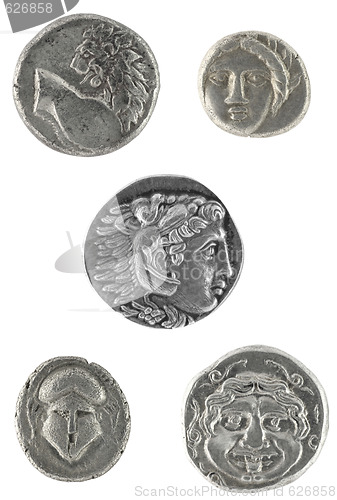 Image of Ancient Greek Coins