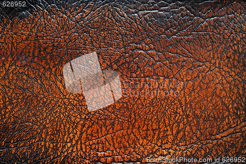 Image of Brown leather texture