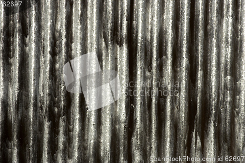 Image of Corrugated metal sheeting