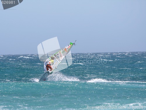 Image of Windsurfer Iballa Ruano Moreno in Competition PWA