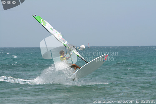 Image of Windsurfer Iballa Ruano Moreno in Competition PWA