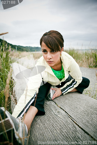 Image of Sporty woman
