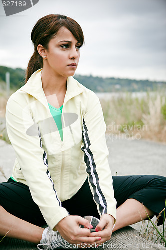 Image of Sporty woman