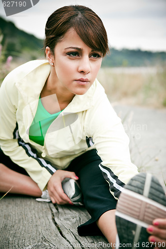 Image of Sporty woman