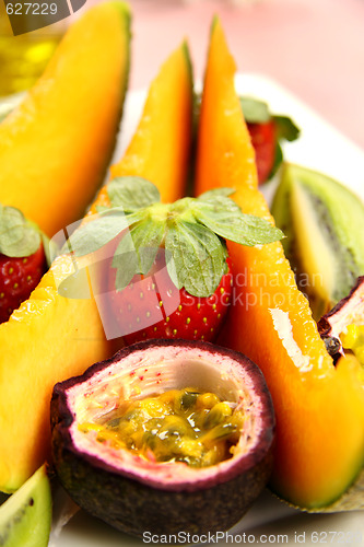 Image of Strawberries And Passionfruit