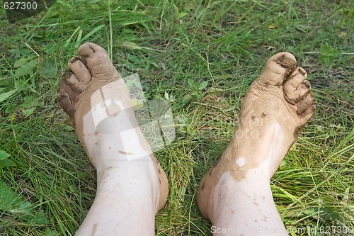 Image of Dirty feet