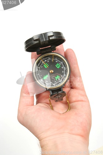 Image of Compass in hand