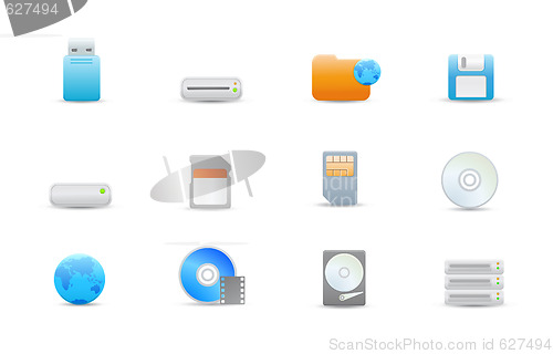 Image of web icons