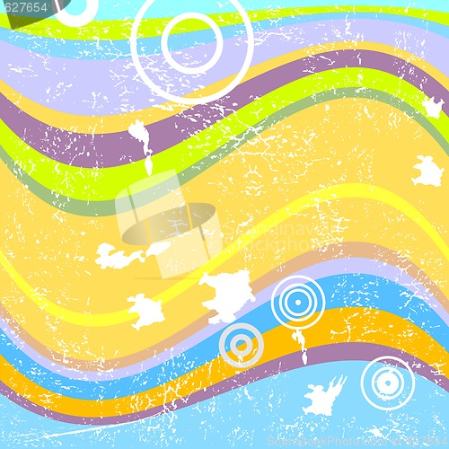 Image of Retro grunge background 