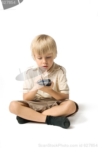 Image of Boy with PDA