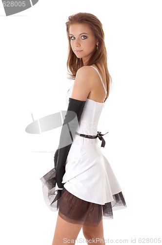 Image of black and white