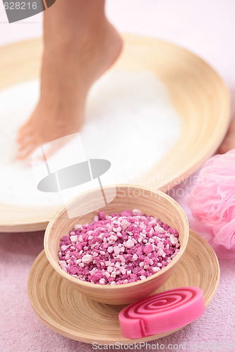 Image of relaxing bath