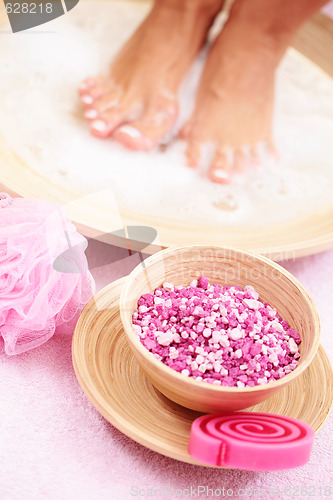 Image of relaxing bath