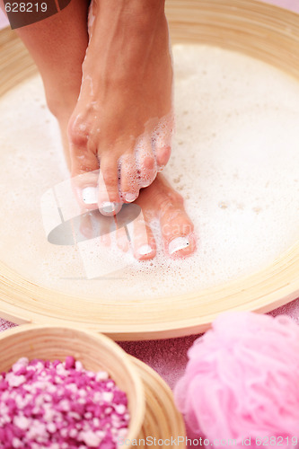 Image of relaxing bath