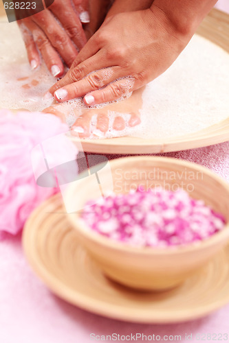 Image of relaxing bath